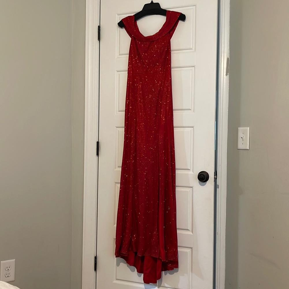 Off the shoulder dress